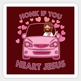 Honk for Jesus Sticker